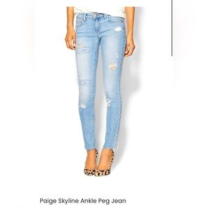 Paige Skyline Ankle Peg Jean